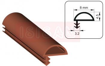 PVC Ahşap Kapı Kasa Fitili PLS 60