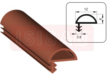 PVC Ahşap Kapı Kasa Fitili PLS 60/2