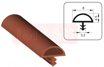 PVC Ahşap Kapı Kasa Fitili PLS 55