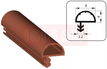 PVC Ahşap Kapı Kasa Fitili PLS 61