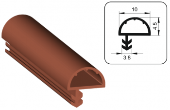 PVC Ahşap Kapı Kasa Fitili PLS 61/1