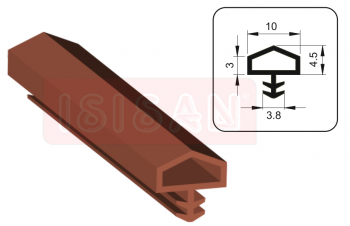 PVC Ahşap Kapı Kasa Fitili PLS 40/1