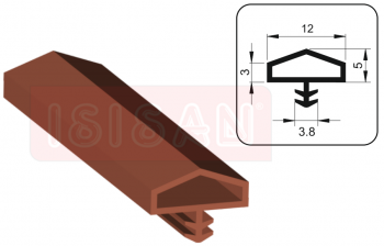 PVC Ahşap Kapı Kasa Fitili PLS 40/2