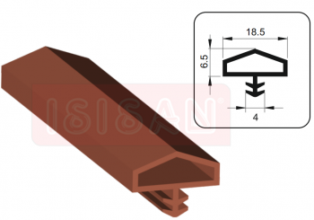 PVC Ahşap Kapı Kasa Fitili PLS 40/4