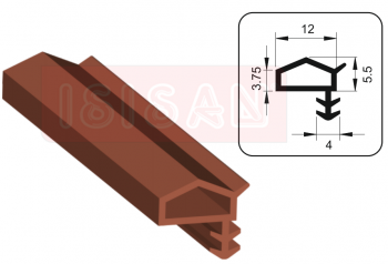 PVC Ahşap Kapı Kasa Fitili PLS 65/1