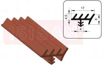 PVC Ahşap Kapı Kasa Fitili PLS 25